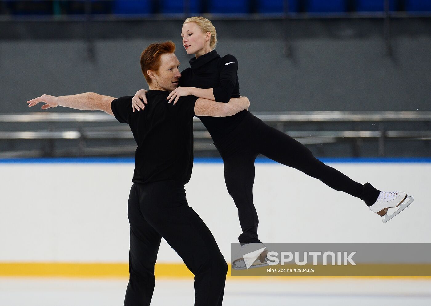 Figure skating. Russian national team's trials. Day Two