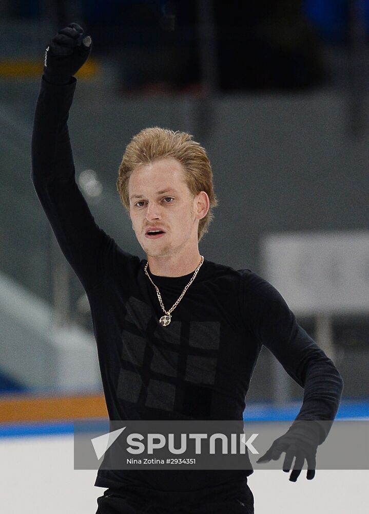 Figure skating. Russian national team's trials. Day Two