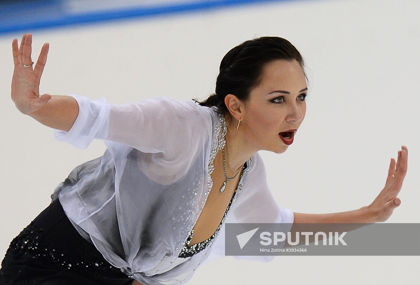 Figure skating. Russian national team's trials. Day Two