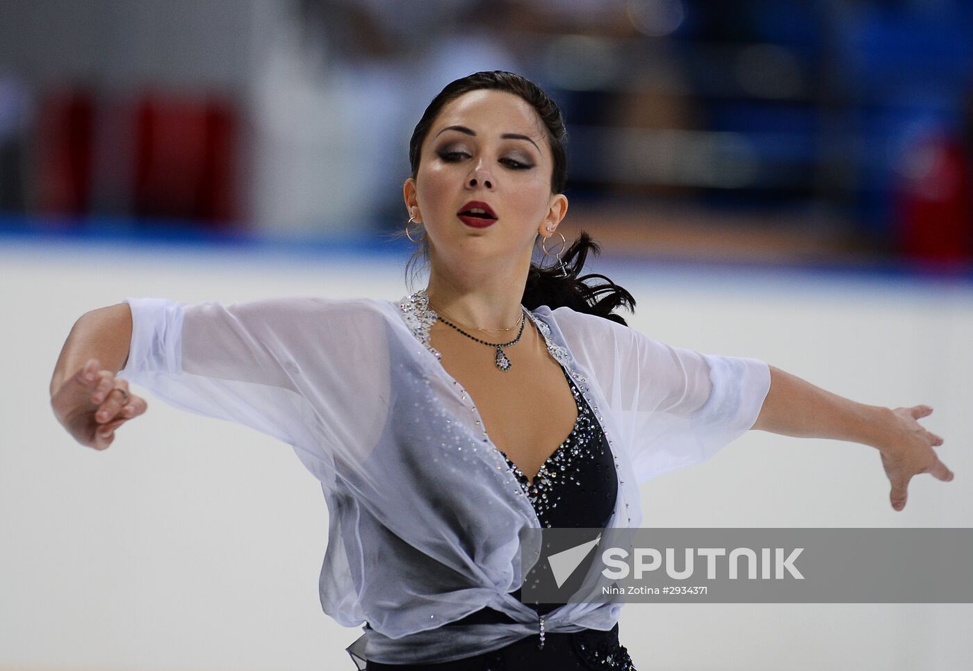 Figure skating. Russian national team's trials. Day Two