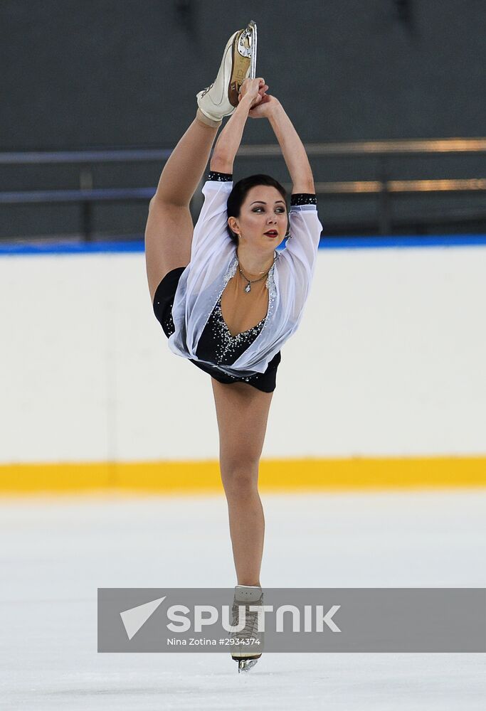 Figure skating. Russian national team's trials. Day Two