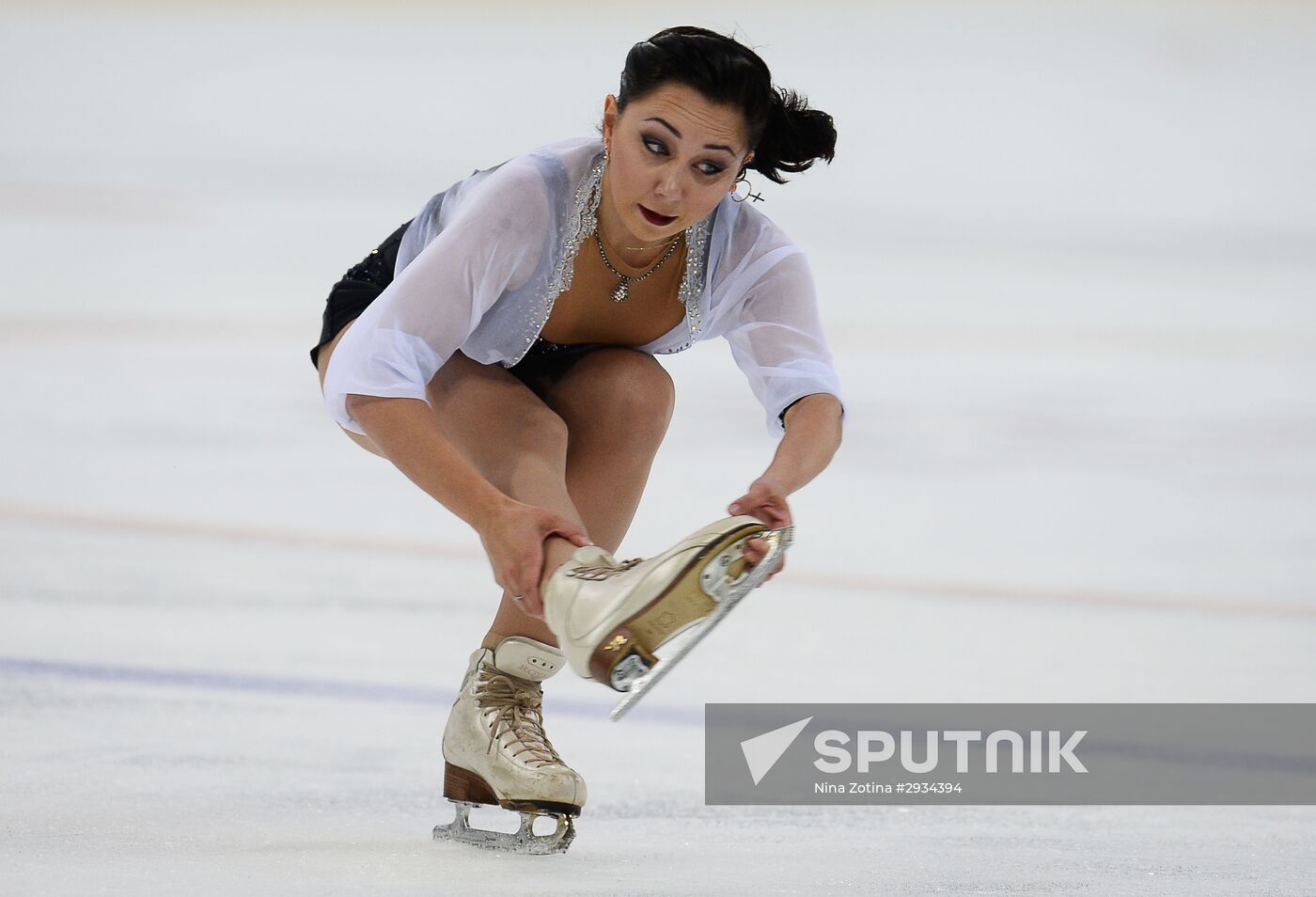 Figure skating. Russian national team's trials. Day Two