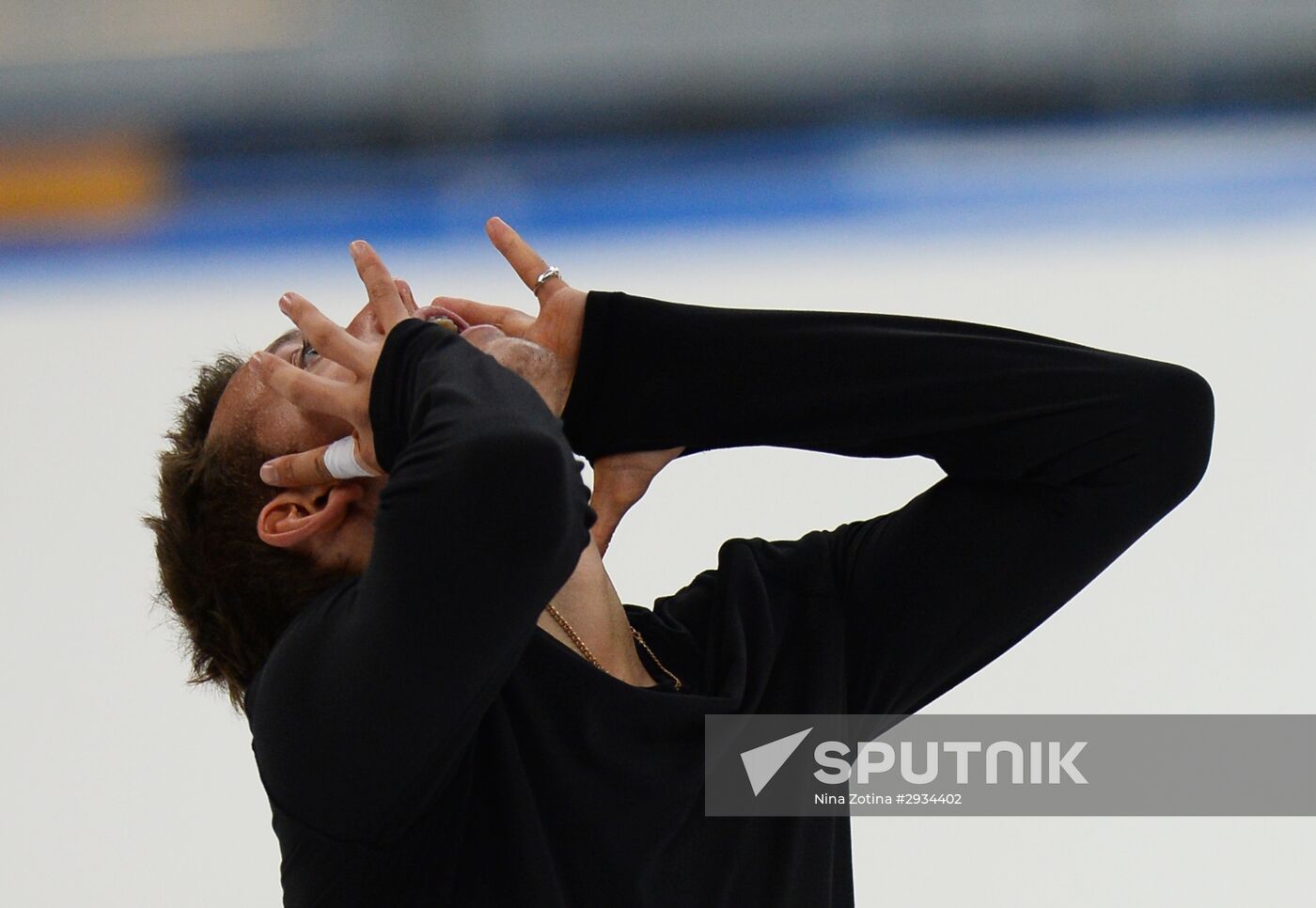 Figure skating. Russian national team's trials. Day Two