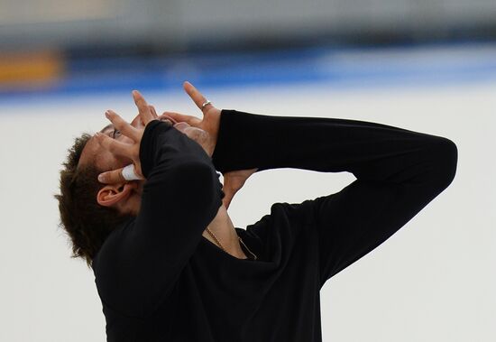 Figure skating. Russian national team's trials. Day Two