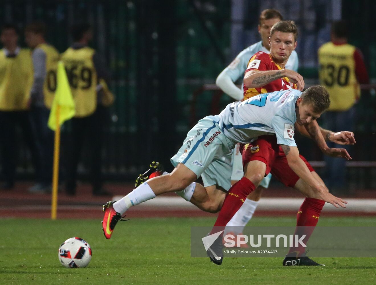 Russian Football Premier League. Arsenal vs. Zenit