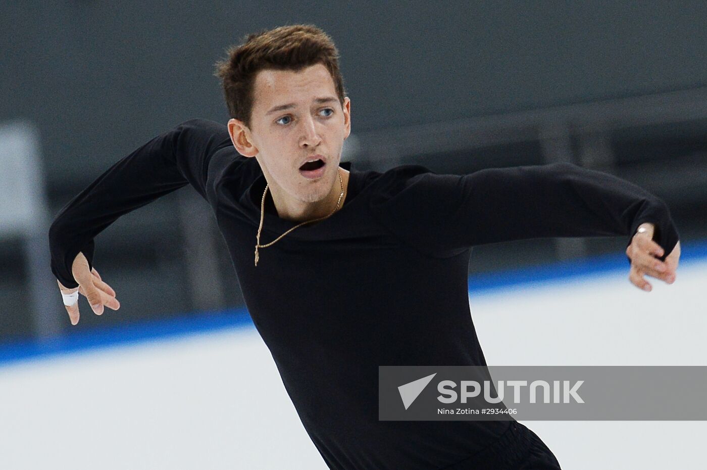 Figure skating. Russian national team's trials. Day Two