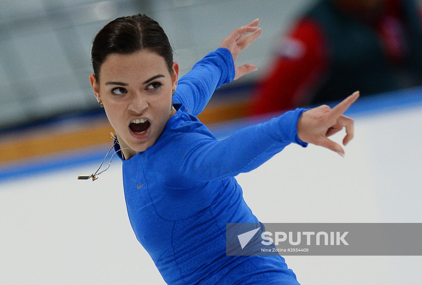 Figure skating. Russian national team's trials. Day Two