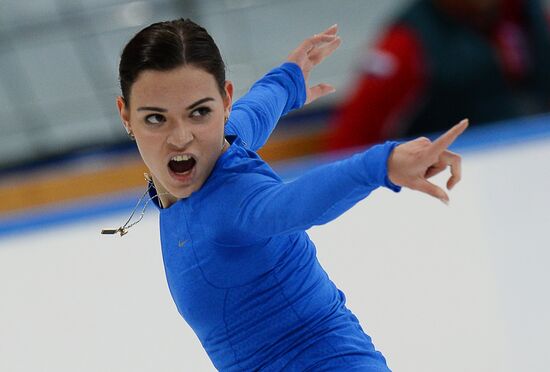 Figure skating. Russian national team's trials. Day Two