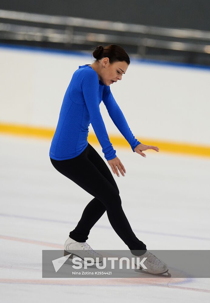 Figure skating. Russian national team's trials. Day Two