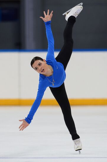Figure skating. Russian national team's trials. Day Two