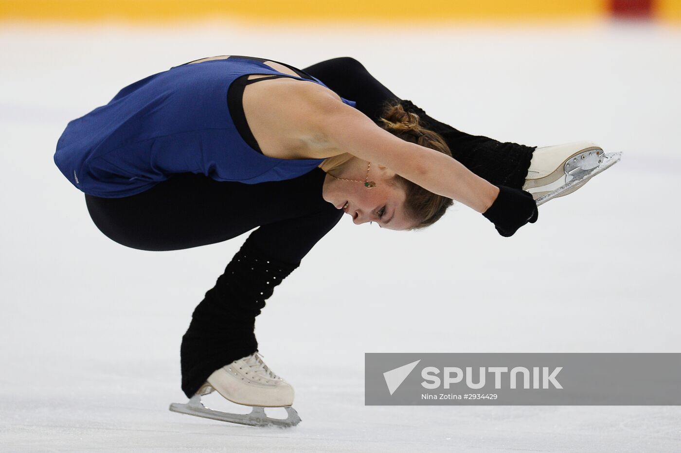 Figure skating. Russian national team's trials. Day Two