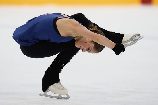 Figure skating. Russian national team's trials. Day Two