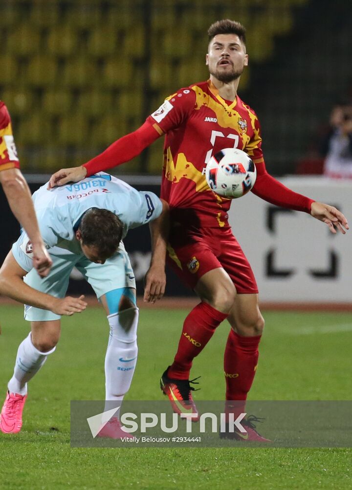 Russian Football Premier League. Arsenal vs. Zenit