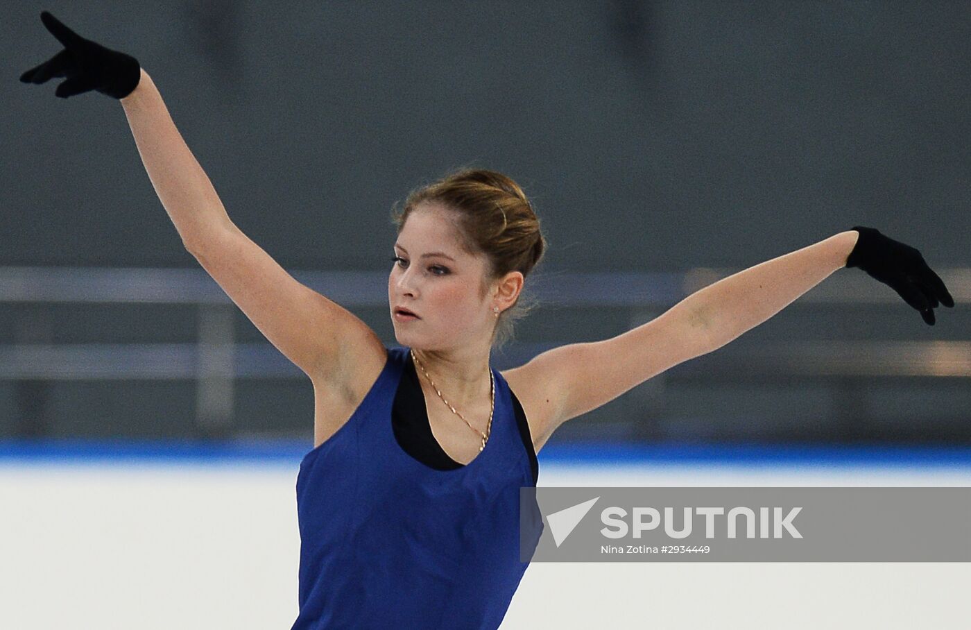 Figure skating. Russian national team's trials. Day Two