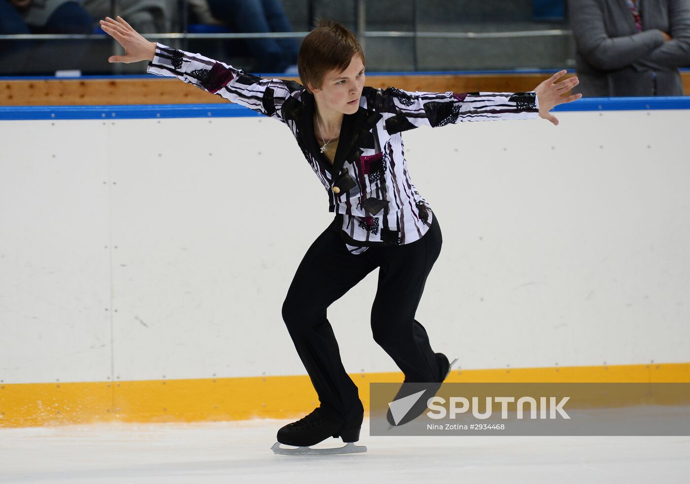 Figure skating. Russian national team's trials. Day Two