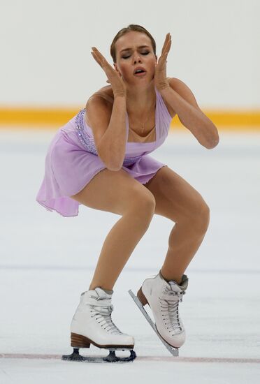 Figure skating. Russian national team's trials. Day Two