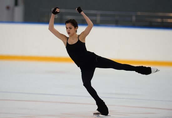 Figure skating. Russian national team's trials. Day Two