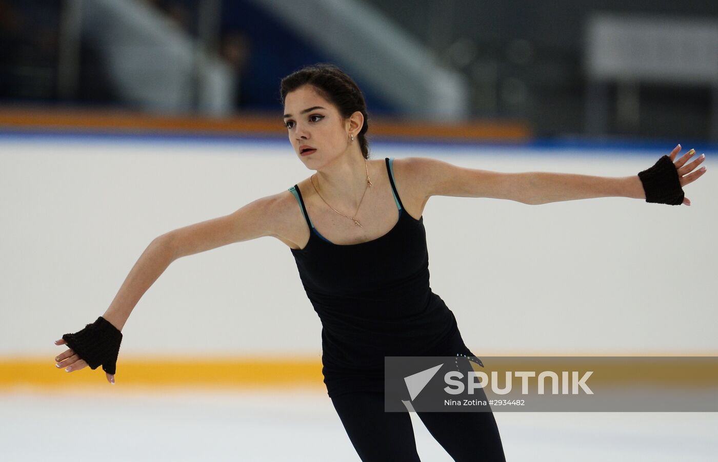 Figure skating. Russian national team's trials. Day Two