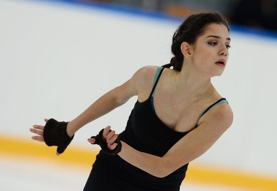 Figure skating. Russian national team's trials. Day Two