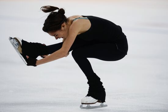 Figure skating. Russian national team's trials. Day Two