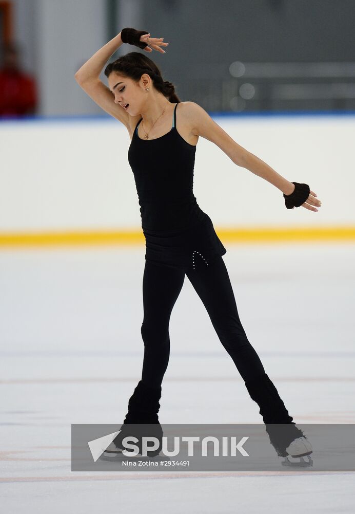 Figure skating. Russian national team's trials. Day Two