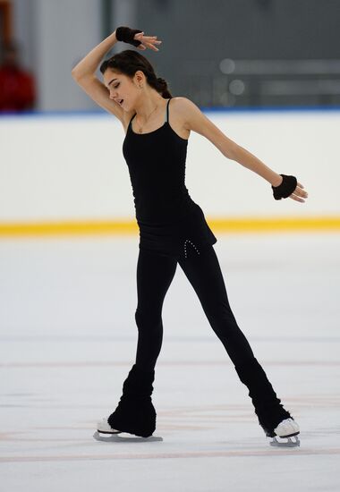 Figure skating. Russian national team's trials. Day Two