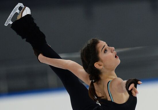 Figure skating. Russian national team's trials. Day Two