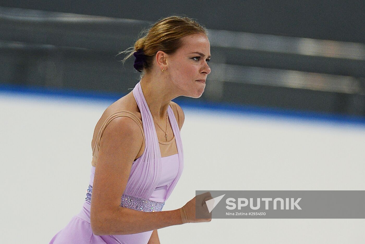 Figure skating. Russian national team's trials. Day Two