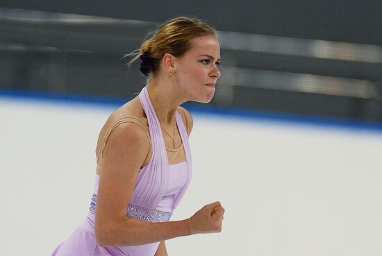 Figure skating. Russian national team's trials. Day Two