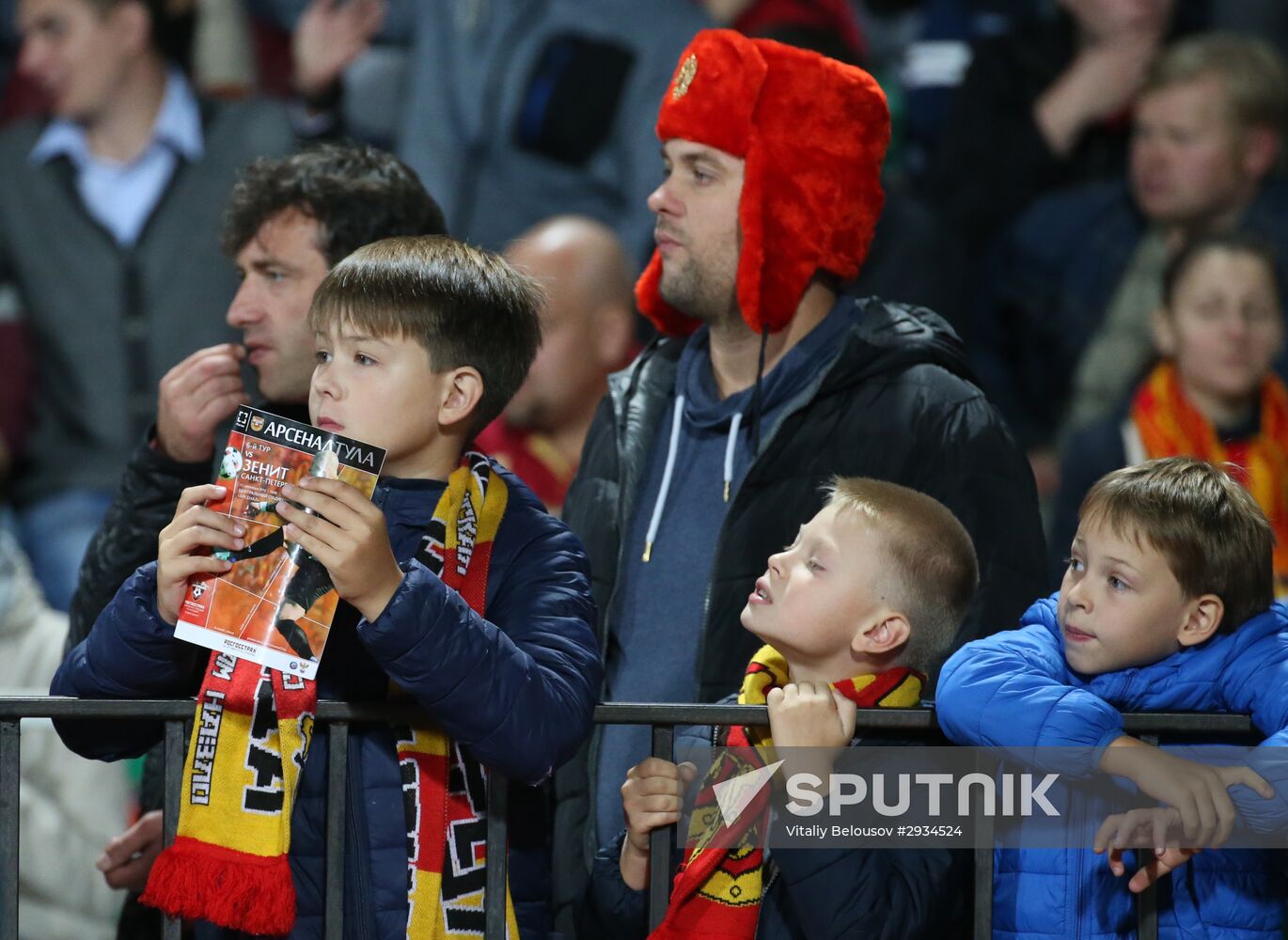 Russian Football Premier League. Arsenal vs. Zenit