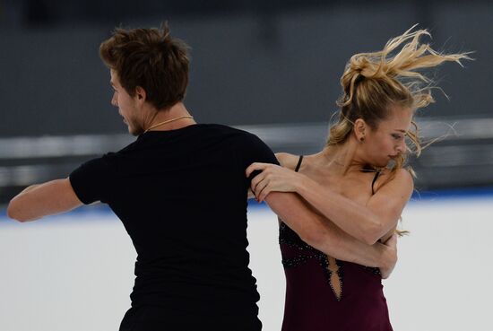 Figure skating. Russian national team's trials. Day Two