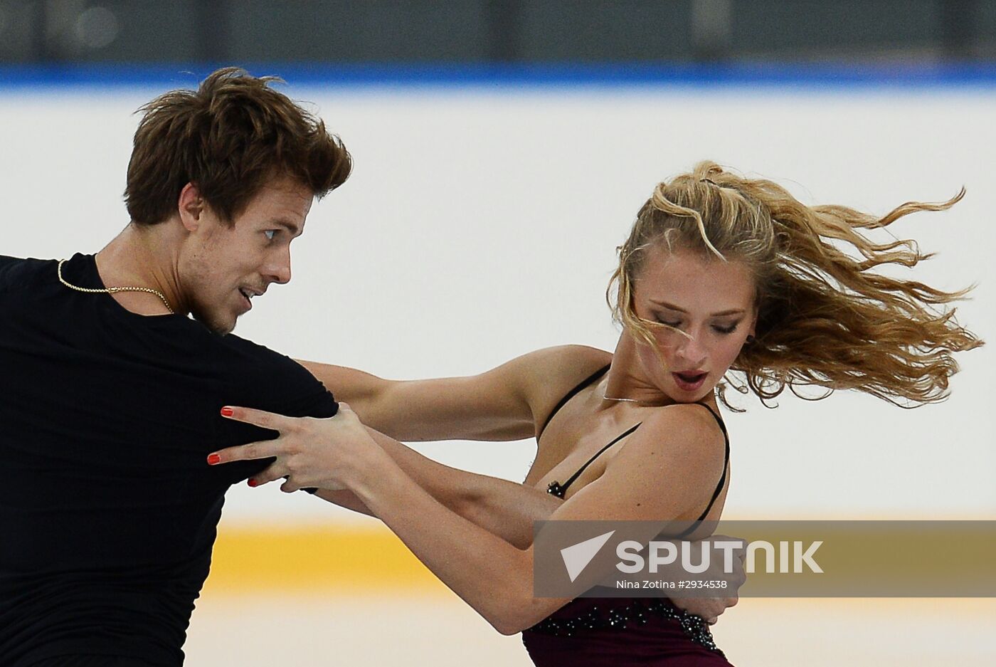 Figure skating. Russian national team's trials. Day Two