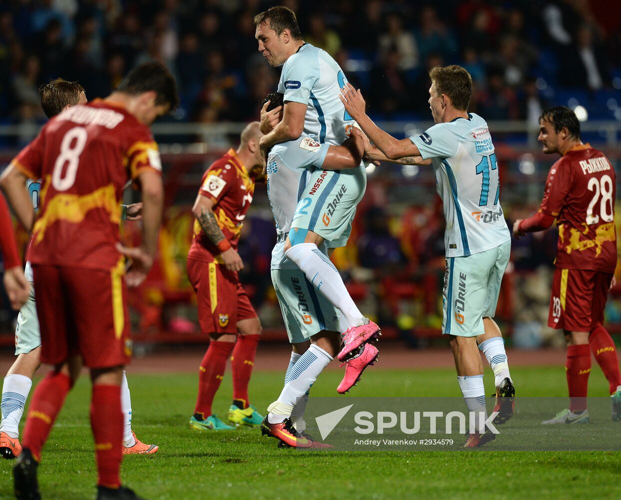 Russian Football Premier League. Arsenal vs. Zenit