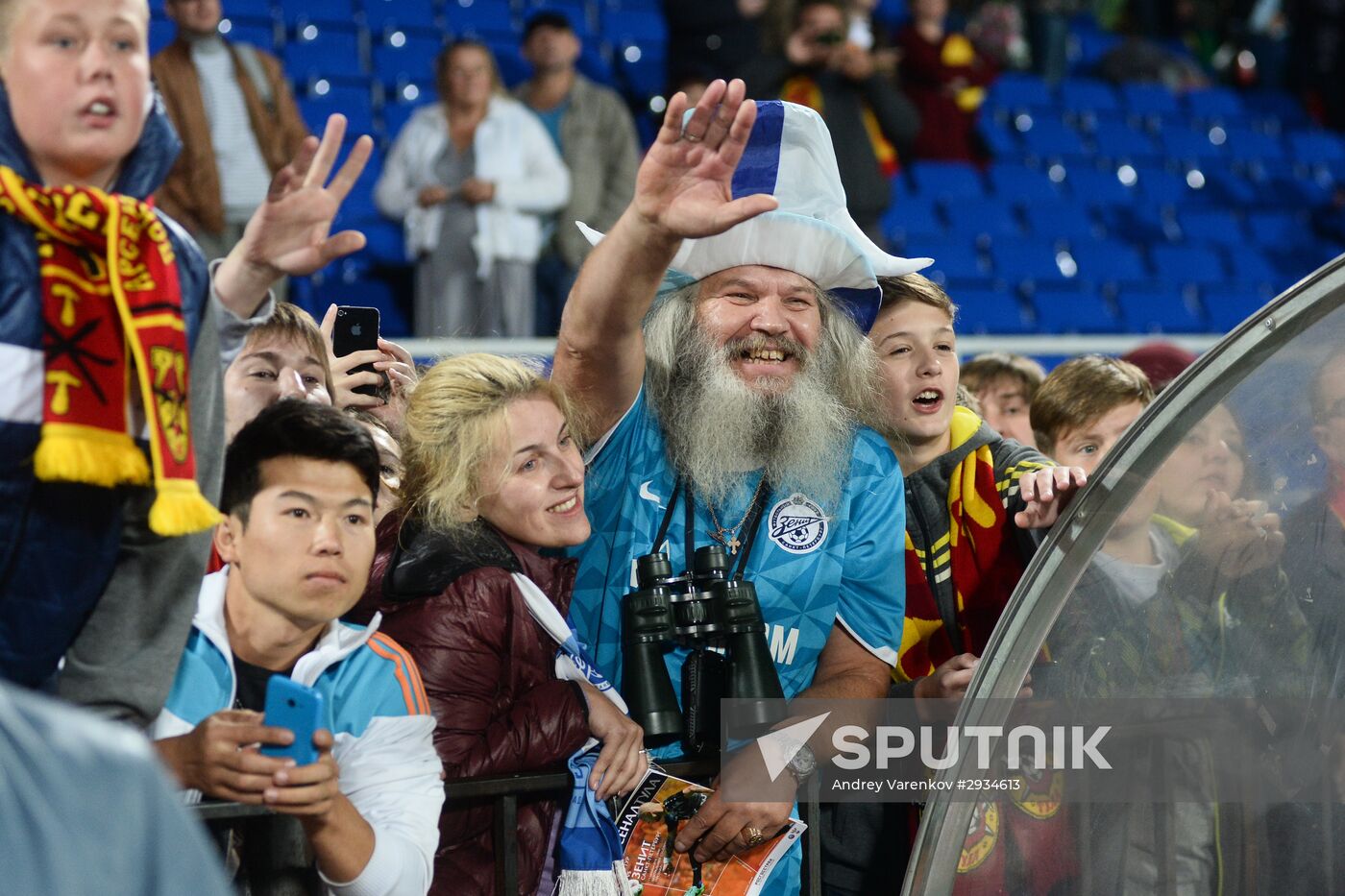 Russian Football Premier League. Arsenal vs. Zenit