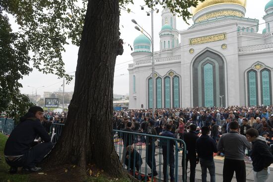 Celebrating Kurban Bayram in Moscow