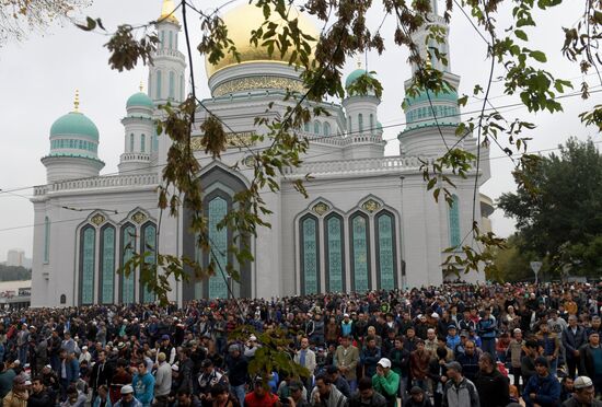 Celebrating Kurban Bayram in Moscow