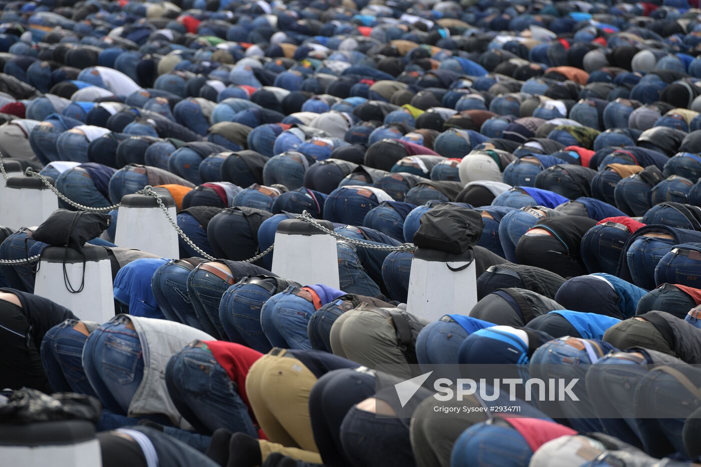 Celebrating Kurban Bayram in Moscow
