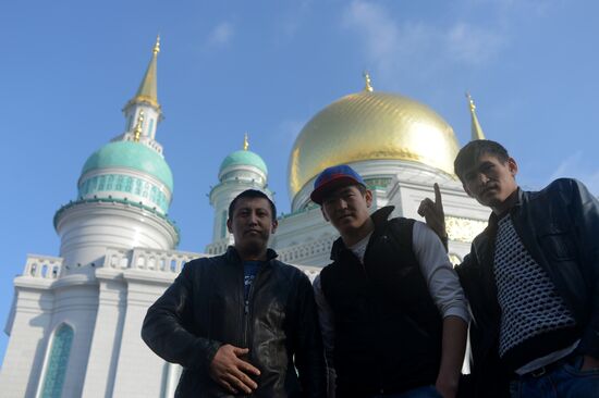 Celebrating Kurban Bayram in Moscow
