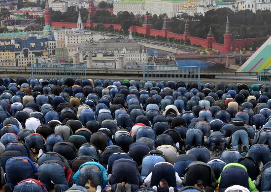 Celebrating Kurban Bayram in Moscow