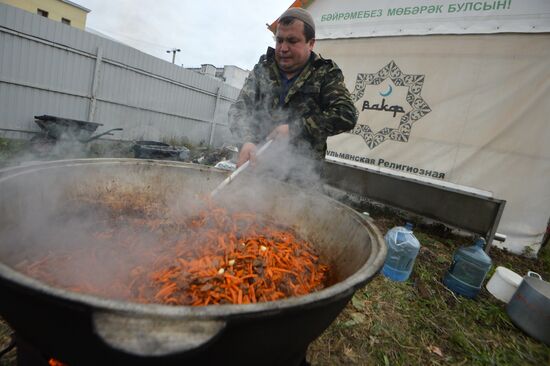 Celebrating Kurban Bayram in Russia