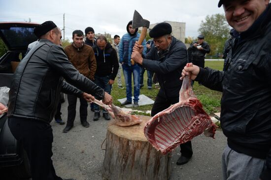 Celebrating Kurban Bayram in Russia