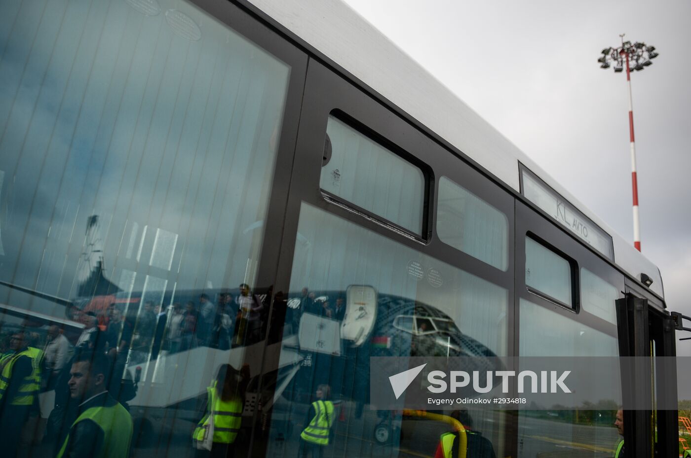First flight arrives at Zhukovsky Airport