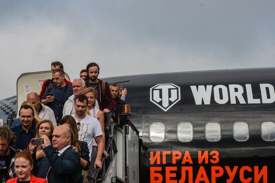 First flight arrives at Zhukovsky Airport