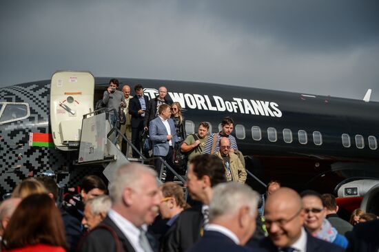 First flight arrives at Zhukovsky Airport