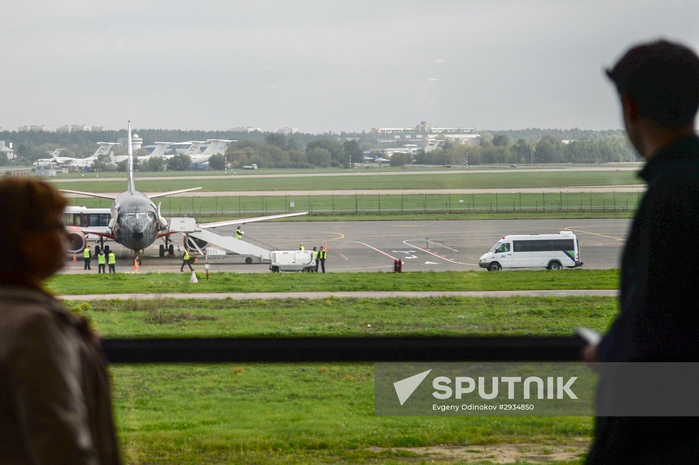 First flight arrives at Zhukovsky Airport