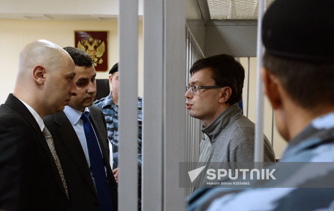 Court considers extension of Denis Nikandrov's arrest
