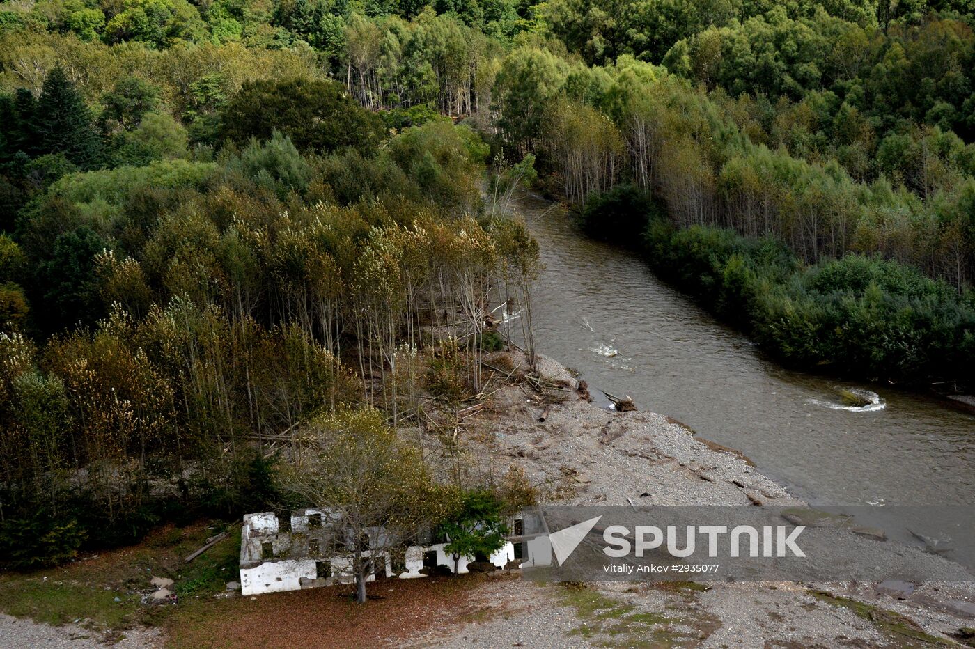 Lionrock typhoon aftermath in Primorye Territory