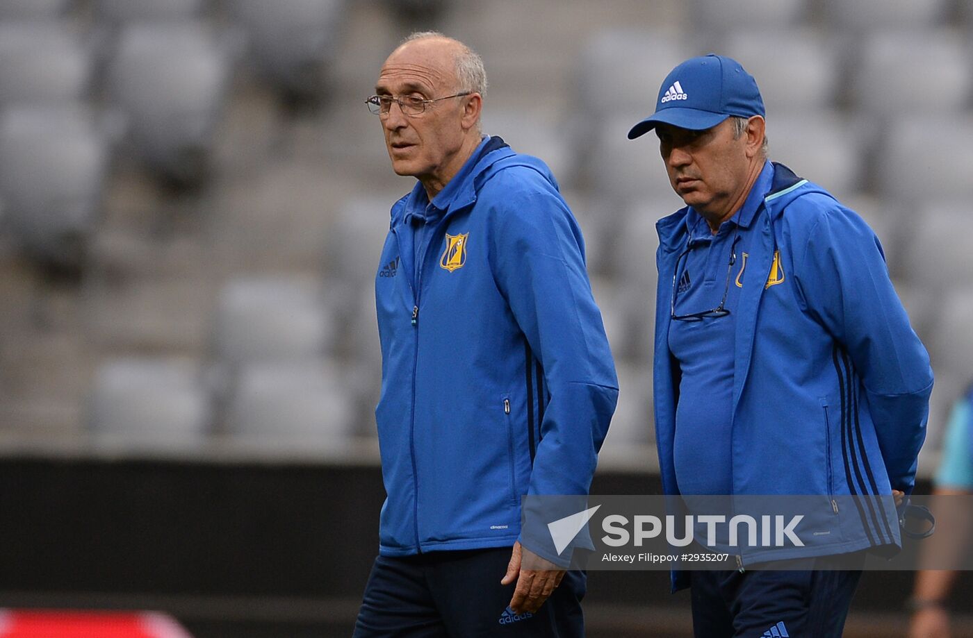 Football. Champions League. FC Rostov training