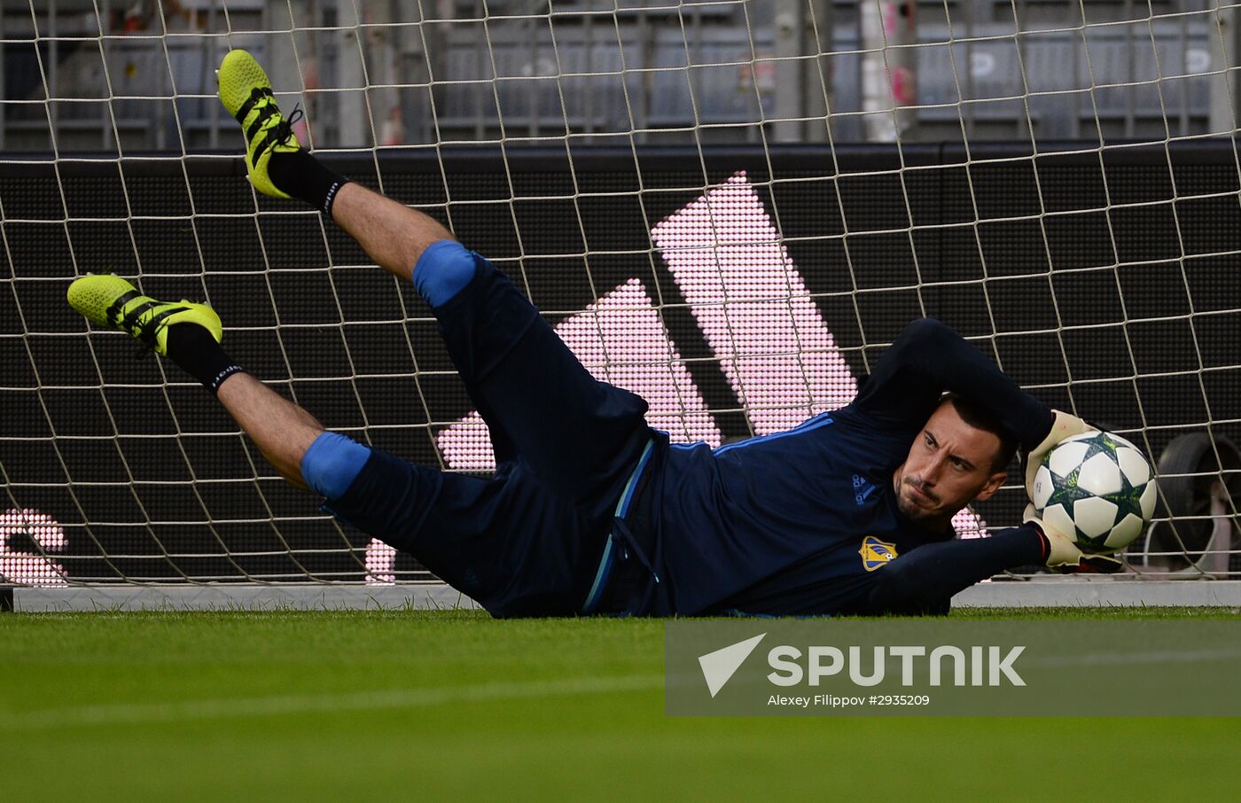 Football. Champions League. FC Rostov training