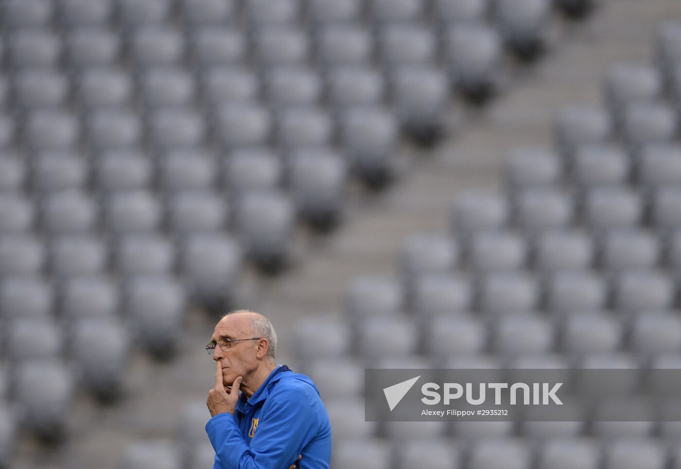 Football. Champions League. FC Rostov training